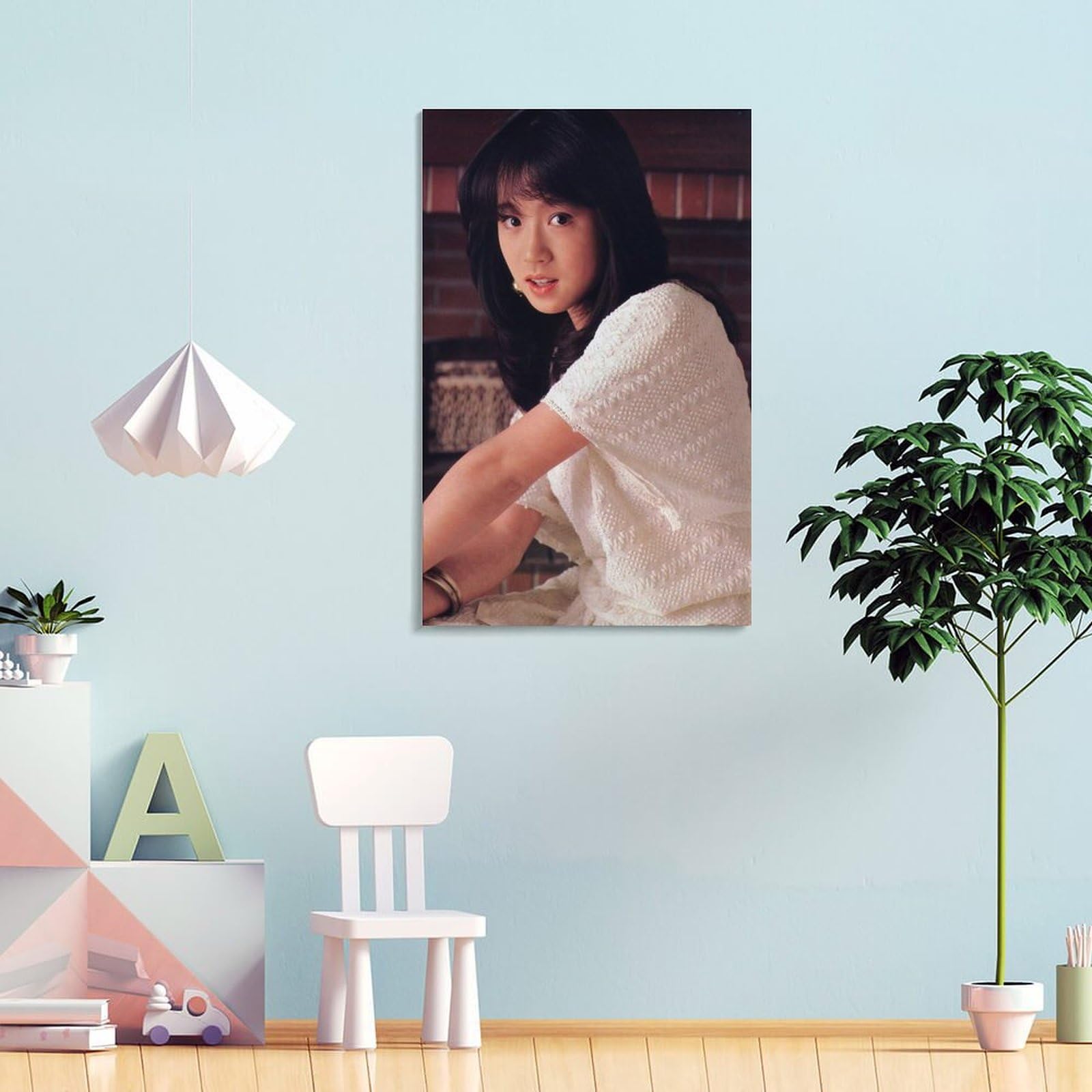 Amazon.co.jp: 中森 明菜 なかもり あきな 若いころ 超クリア ポスター